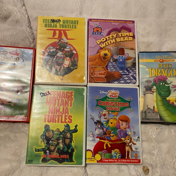 6 Kids DVDS (Mostly Animated) (Original Case) - Picture 8 of 8